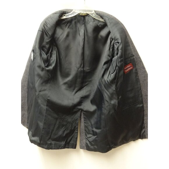 Savile Row Traditions Suit/Sport Jacket Coat Gray 42" Chest Lambs wool Blend - Picture 8 of 11